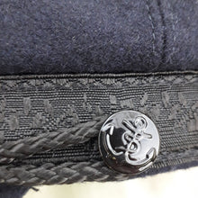 Charger l'image dans la galerie, Casquette vintage Mélissa - Marin d'eau douce en laine