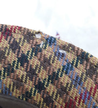 Charger l'image dans la galerie, Chapeau vintage Faustine - 100 % Laine et carreaux Ecossais