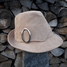 Charger l'image dans la galerie, Chapeau vintage Eléonore - Détail de boucle