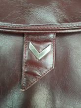 Charger l'image dans la galerie, Sac vintage Adélaïde - Cuir bordeaux