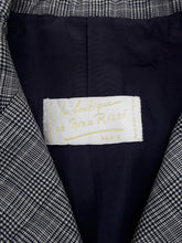 Charger l'image dans la galerie, Blazer vintage Cassandra - Nina Ricci. Imprimé Prince-de-Galles. Taille 36 38