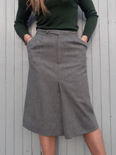 Charger l'image dans la galerie, Jupe vintage Grace - Plis creux. Taille L, 40, 42. Cacharel. Fabriqué en France