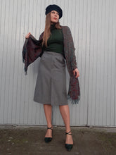 Charger l'image dans la galerie, Jupe vintage Grace - Plis creux. Taille L, 40, 42. Cacharel. Fabriqué en France