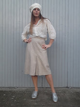 Charger l'image dans la galerie, Jupe vintage Marianne - Imprimé Pied de Poule. Taille S, 36, 38