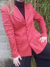 Charger l'image dans la galerie, Blazer "Seconde" Carrie - Tissu irisé nid d'abeille - Taille S, 36, 38