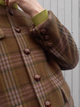 Charger l'image dans la galerie, Blazer vintage Madison - Imprimé Prince-de-Galles en laine- Taille L, 40, 42. Fabriqué en France