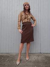 Charger l'image dans la galerie, Jupe vintage Tania - Coupe Crayon. Taille L, 40, 42