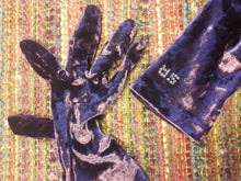 Charger l'image dans la galerie, Gants Flavie - Panne de velours violet. Sonia Rykiel