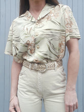 Charger l'image dans la galerie, Chemisier vintage Virginia - Vert d'eau. Taille XL, 42, 44
