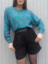 Charger l'image dans la galerie, Chemisier vintage Rosalie - Imprimé Paisley. Taille M, 38, 40
