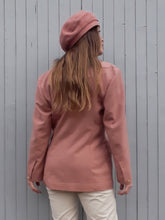 Charger l'image dans la galerie, Blazer vintage Delphine - Rose poudré. Taille L, 40, 42 ou oversize