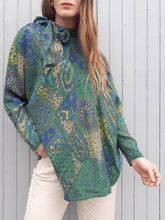 Charger l'image dans la galerie, Blouse vintage Héloïse - Manches chauves-souris. Taille L, 42, 44