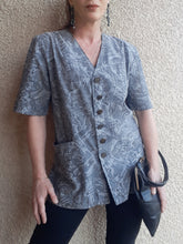 Charger l'image dans la galerie, Blazer vintage Nina - Anges musiciens. Taille L, 40, 42