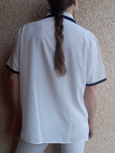 Charger l'image dans la galerie, Chemisier vintage Ondine - Col marin. Taille XL, 42, 44