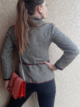 Charger l'image dans la galerie, Veste vintage Carla - Pierre Balmain. Pied-de-poule. Taille S, 36, 38