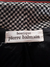 Charger l'image dans la galerie, Veste vintage Carla - Pierre Balmain. Pied-de-poule. Taille S, 36, 38