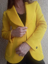 Charger l'image dans la galerie, Blazer vintage Avril - Jaune vif. Taille S, 36, 38