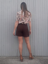 Charger l'image dans la galerie, Blouse vintage Héline - Cache-cœur. Taille M, 38, 40. Fabriqué en France