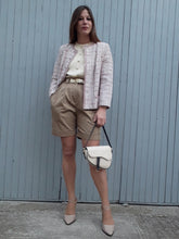 Charger l'image dans la galerie, Veste vintage Carla - Tweed rose et lilas. Taille M, 36, 38