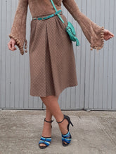 Charger l'image dans la galerie, Jupe vintage Livia - Carreaux en laine. Taille XXS, 32, 34. Fabriqué en France