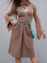 Charger l'image dans la galerie, Jupe vintage Livia - Carreaux en laine. Taille XXS, 32, 34. Fabriqué en France