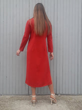 Charger l'image dans la galerie, Kimono Asiatique. Col mao à broderies florales. Taille S, 36, 38