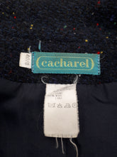 Charger l'image dans la galerie, Ensemble vintage Cléa - Veste & jupe crayon mouchetés. Taille M, 38, 40. Cacharel. Made in France