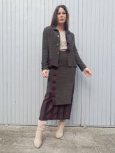 Charger l'image dans la galerie, Ensemble vintage Noémie - Prune. Taille S, 36, 38. Jean Gabriel.