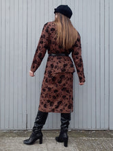 Charger l'image dans la galerie, Ensemble vintage Eve - Imprimé paisley & Roses. Taille XL, 42, 44