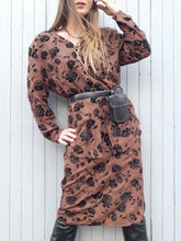 Charger l'image dans la galerie, Ensemble vintage Eve - Imprimé paisley & Roses. Taille XL, 42, 44