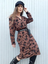 Charger l'image dans la galerie, Ensemble vintage Eve - Imprimé paisley & Roses. Taille XL, 42, 44