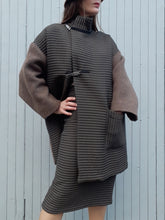 Charger l'image dans la galerie, Ensemble vintage Katarina - Veste oversize & Jupe crayon. Taille S, 36, 38. Bellocoton. Fabriqué en France