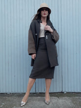 Charger l'image dans la galerie, Ensemble vintage Katarina - Veste oversize & Jupe crayon. Taille S, 36, 38. Bellocoton. Fabriqué en France