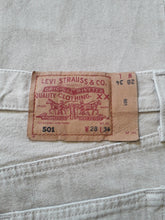 Charger l'image dans la galerie, jean levi's 501. Beige. Couleurs Vintage. Taille S, 36, 38