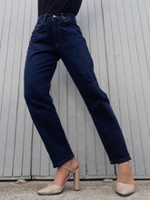 Charger l'image dans la galerie, Jean jinglers denim bleu marine. Couleurs Vintage. Taille M, 38, 40