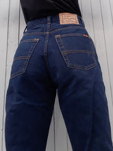 Charger l'image dans la galerie, Jean jinglers denim bleu marine. Couleurs Vintage. Taille M, 38, 40