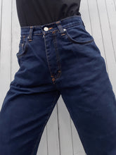Charger l'image dans la galerie, Jean jinglers denim bleu marine. Couleurs Vintage. Taille M, 38, 40