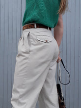 Charger l'image dans la galerie, Pantalon vintage Cassandre - Coupe large. Taille M, 38, 40. Fabriqué en France