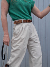 Charger l'image dans la galerie, Pantalon vintage Cassandre - Coupe large. Taille M, 38, 40. Fabriqué en France
