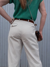 Charger l'image dans la galerie, Pantalon vintage Cassandre - Coupe large. Taille M, 38, 40. Fabriqué en France