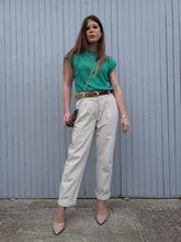 Charger l'image dans la galerie, Pantalon vintage Cassandre - Coupe large. Taille M, 38, 40. Fabriqué en France