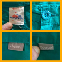Charger l'image dans la galerie, Pantalon vintage Donna - Bleu turquoise. Taille S, 36, 38. Coupe bouffante XXL