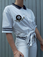 Charger l'image dans la galerie, Chemise vintage Cléo - Navy en coton. Taille XL, 42, 44