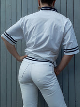 Charger l'image dans la galerie, Chemise vintage Cléo - Navy en coton. Taille XL, 42, 44