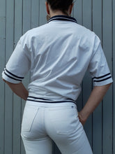 Charger l'image dans la galerie, Chemise vintage Cléo - Navy en coton. Taille XL, 42, 44