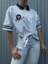 Charger l'image dans la galerie, Chemise vintage Cléo - Navy en coton. Taille XL, 42, 44