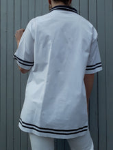 Charger l'image dans la galerie, Chemise vintage Cléo - Navy en coton. Taille XL, 42, 44