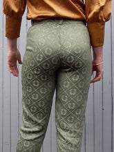 Charger l'image dans la galerie, Pantalon Solange - Broderies dorées. Taille S, 36, 38