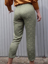 Charger l'image dans la galerie, Pantalon Solange - Broderies dorées. Taille S, 36, 38