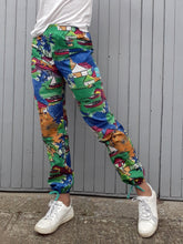Charger l'image dans la galerie, Pantalon vintage Stella - Imprimés fantaisie. Taille S, 36, 38